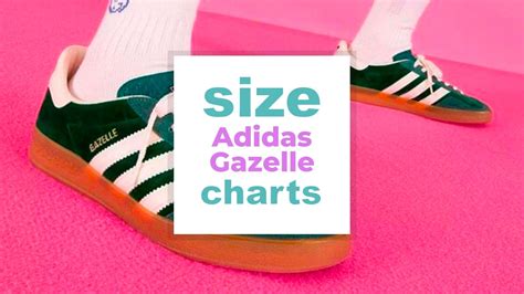 Adidas gazelle size chart